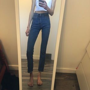 High rise Levi’s